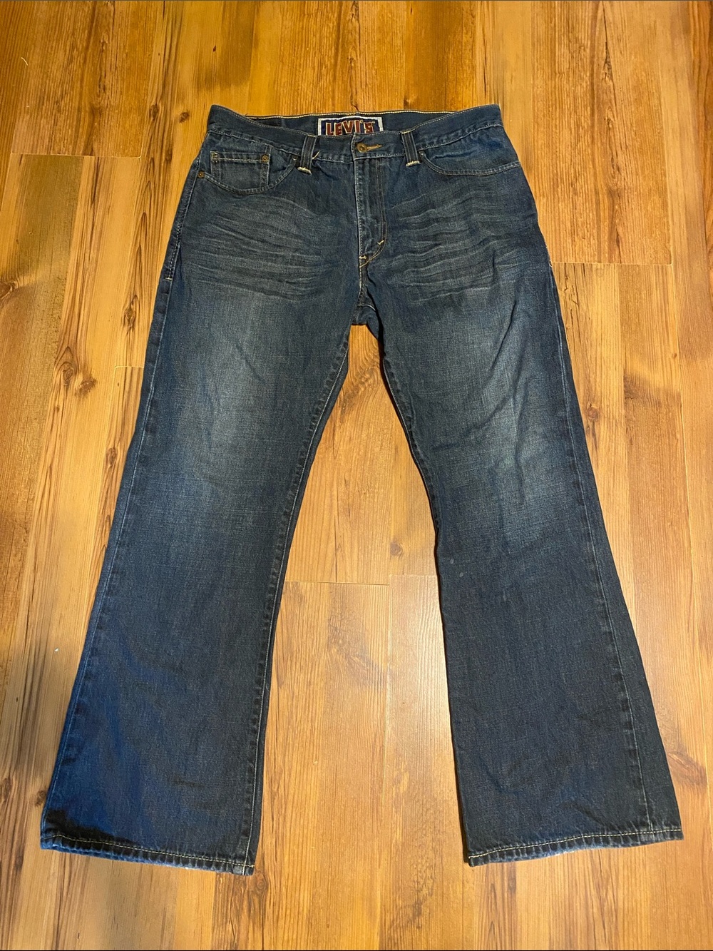 LEVI'S MEN'S 527® LOW RISE BOOT CUT JEANS W34 x L30